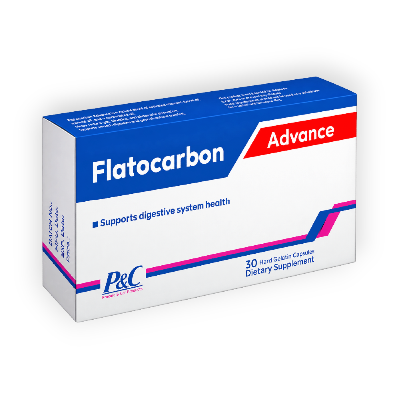 FLATOCARBON ADVANCE  20 CAP