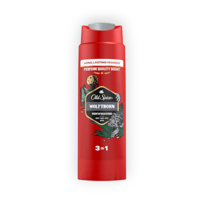 OLD SPICE SHOWER GEL WOLFTHORN FRESH 3IN1 400ML