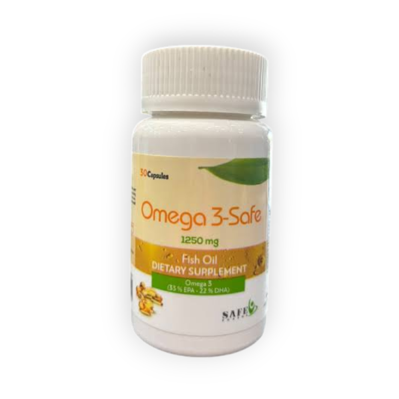 OMEGA  - 3 - SAFE 1250 MG 30 CAPS