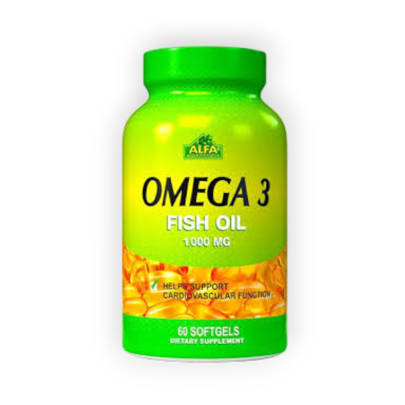 OMEGA 3- 1000 IU 60CAP ALFA