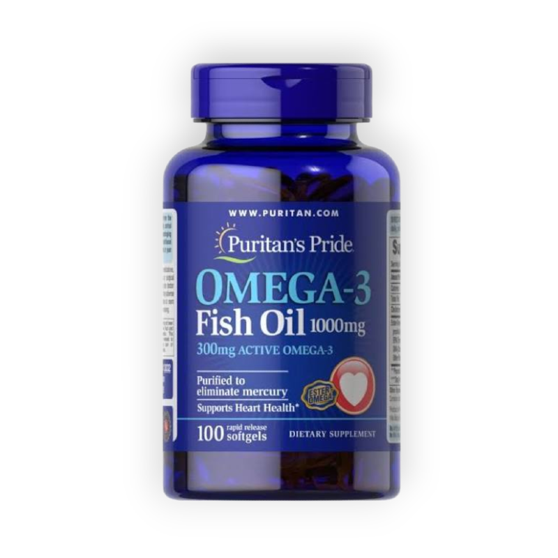 OMEGA-3 FISH OIL 1000MG 100CAP (PURITAN.S PRIDE)