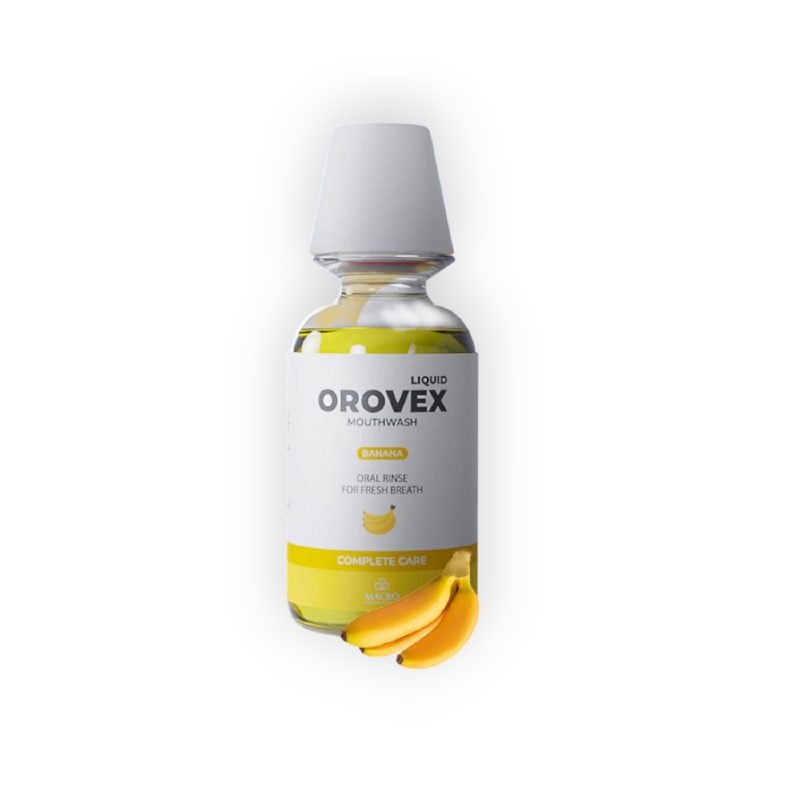 OROVEX  MOUTH WASH  250 ML BANANA