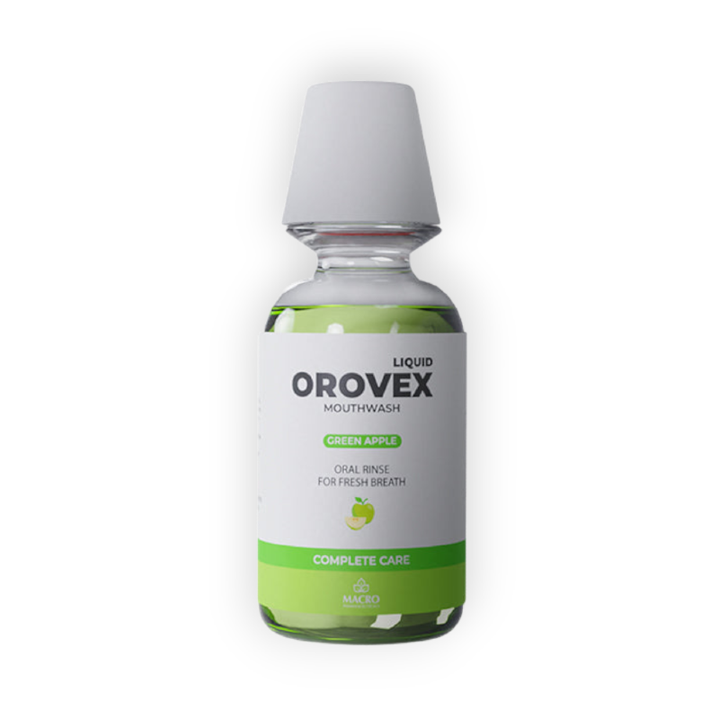 OROVEX  MOUTH WASH 120 ML تفاح