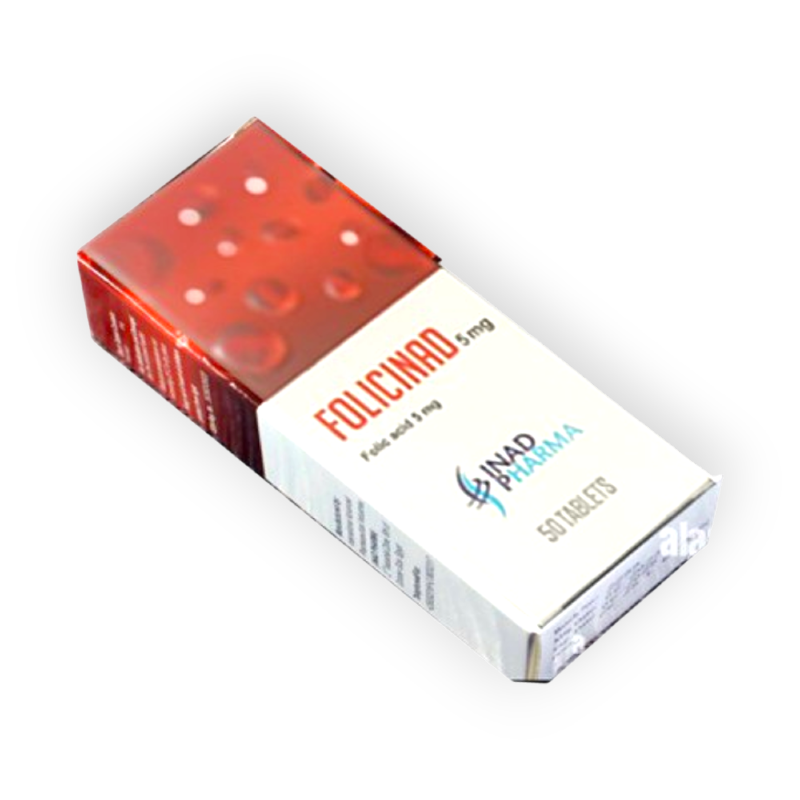 FOLICINAD 500  MG  50 TAB
