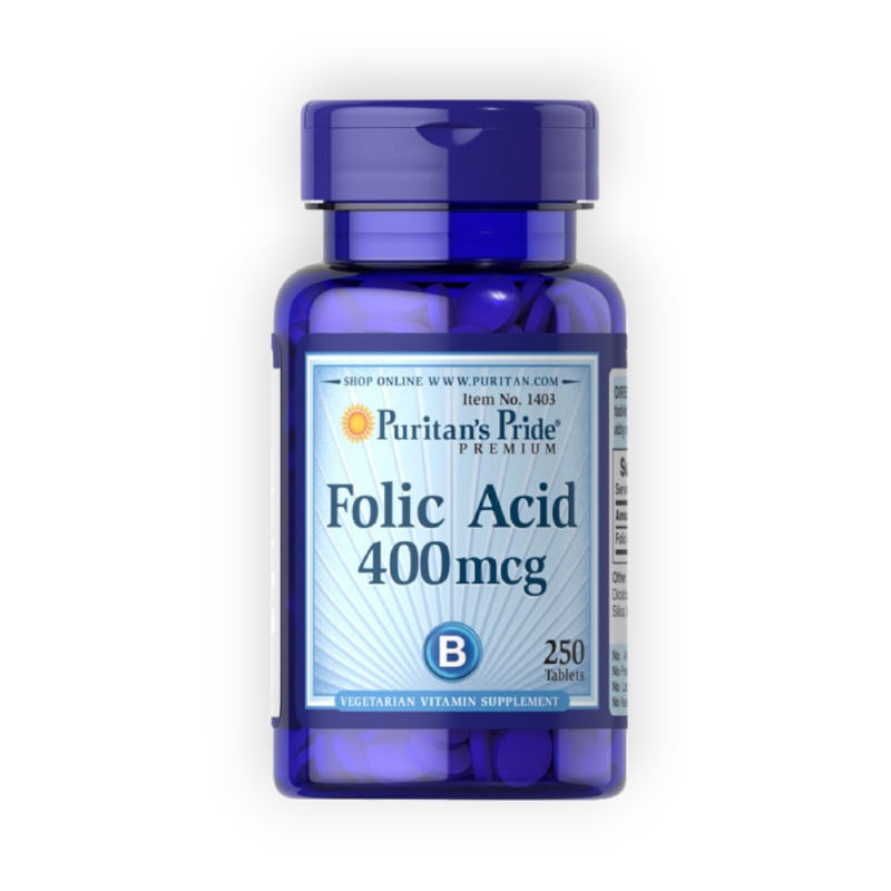 FOLIC ACID 400MCG 250 TAB (PURITAN.S PRIDE )