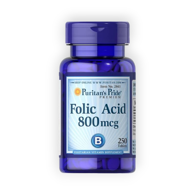 FOLIC ACID 800MCG 250 TAB (PURITAN.S PRIDE )