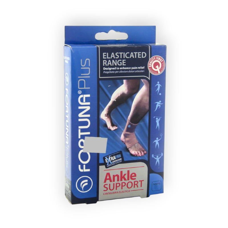 FORTUNA PLUS ELASTICATED ANKLE SUPPORT(M) FT-1102
