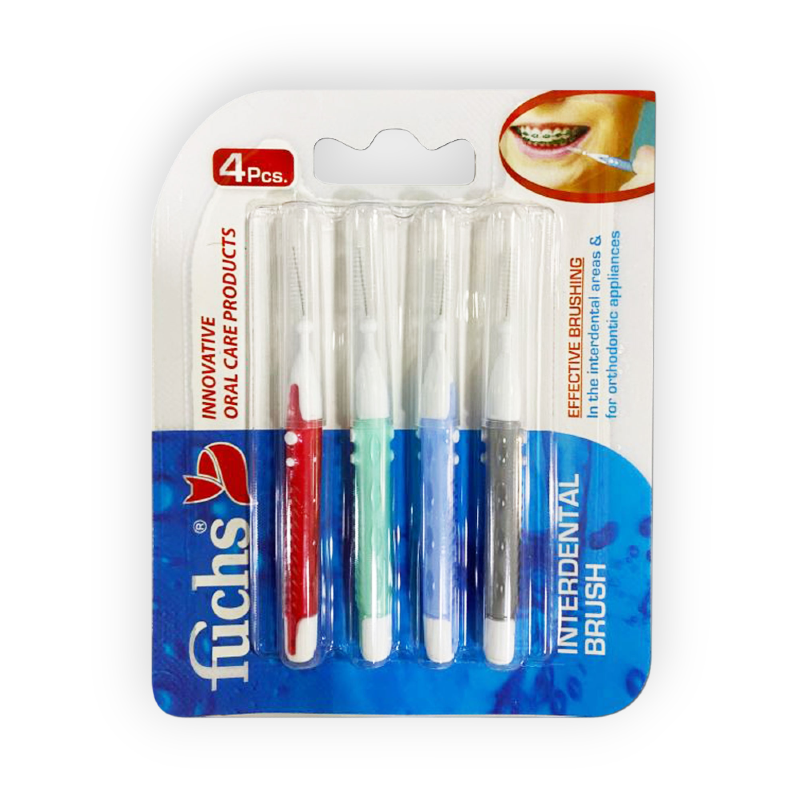 FUCHS INTERDENTAL BRUSH 4 PCS كارت تقويم