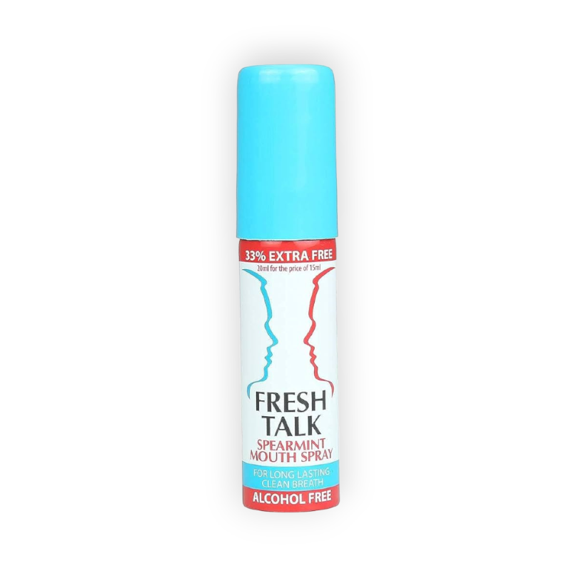 FRESH TALK SPEARMINT MOUTH SPRAY ALCOHOL FREE 20ML