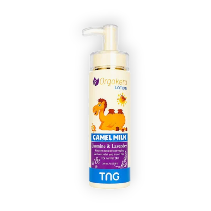 ORGAKERA LOTION CAMEL MILK WITH JASEMEN&LAVENDER 250ML