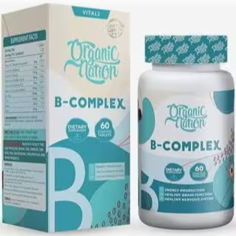 ORGANIC NATION B-COMPLEX  60TAB