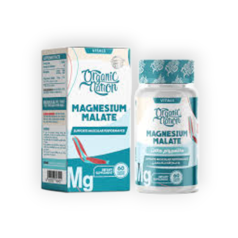 ORGANIC NATION MAGNESIUM MALATE 60 TAB