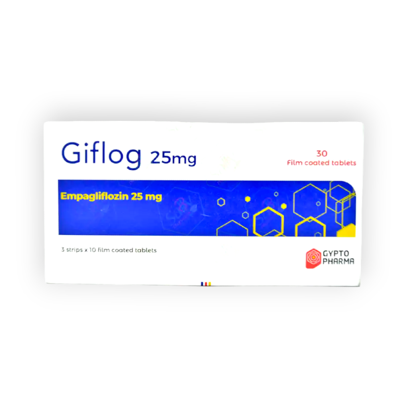 GIFLOG 25 MG 30 TAB