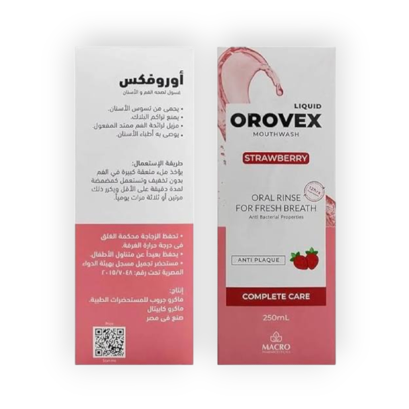 OROVEX  MOUTH WASH <STRAWBERRY>  250 ML