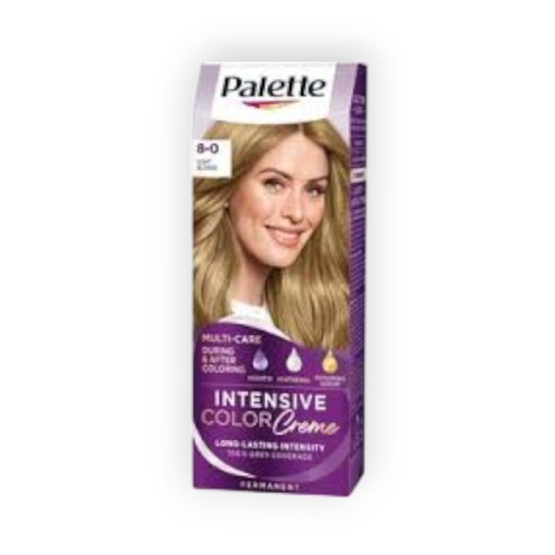 PALETTE SEMI KIT HAIR COLOUR 8-0 LIGHT BLONDE OFF