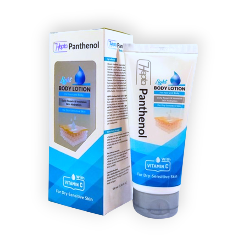 HEPTA PANTHENOL LIGHT BIDY LOTION 100 ML