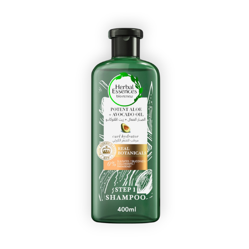 HERBAL ESS COND POTENT ALOE+AVOCADO OIL 400ML