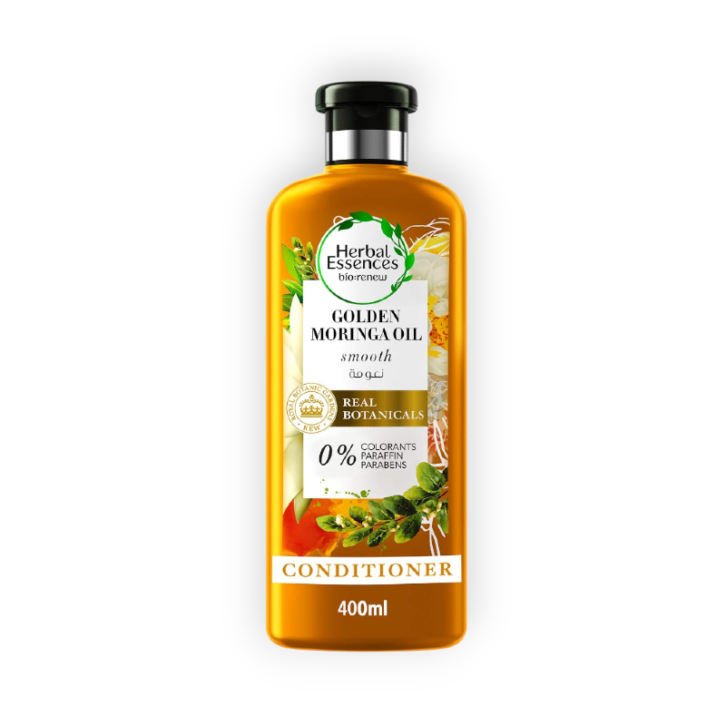 HERBAL ESS COND SMOOTH GOLDE OIL(0 COLORANTS)400ML