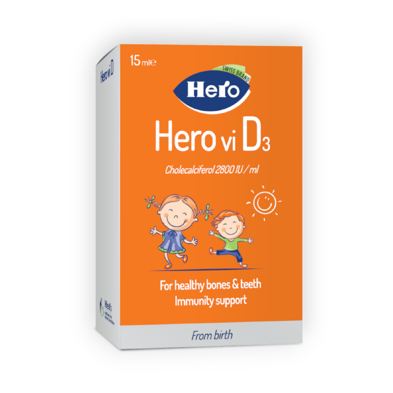 HERO VI D3  DROPS 15ML