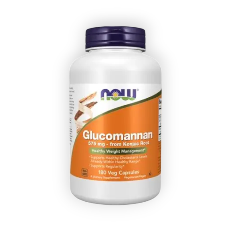 GLUCOMANNAN 575 MG 180 CAP (NOW)