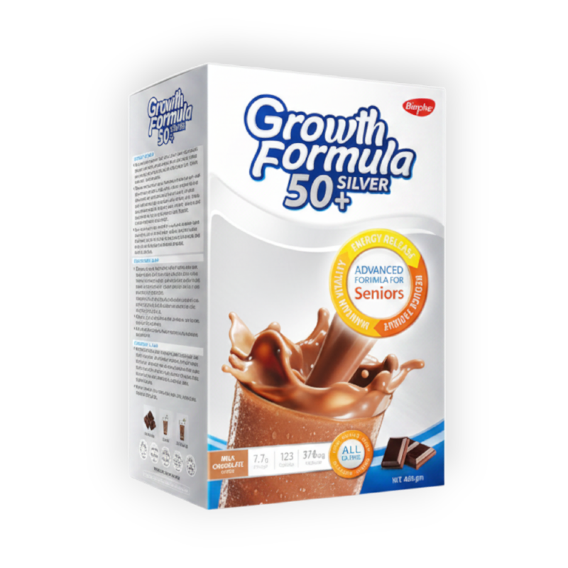 GROWTH FORMULA  SILVER +50 400 GM