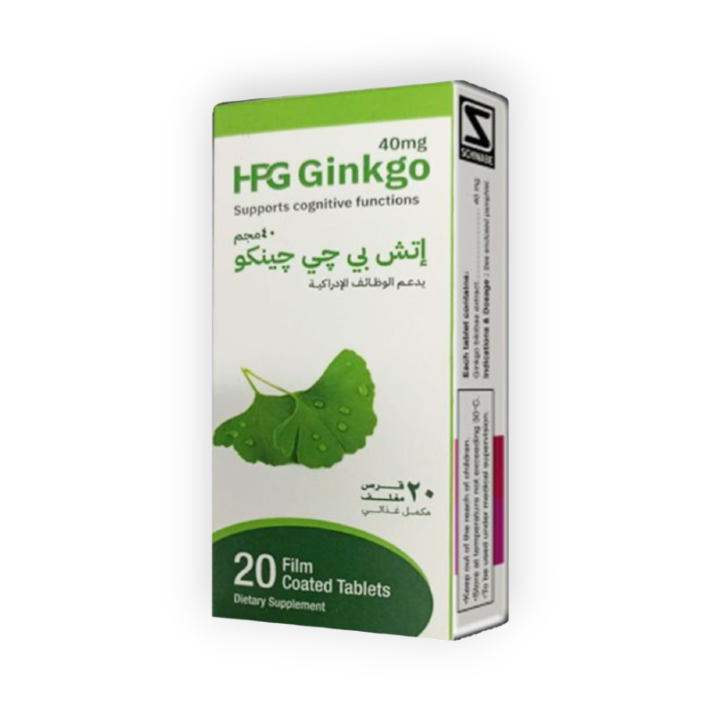 HPG GINKGO 40 MG 20 TAB