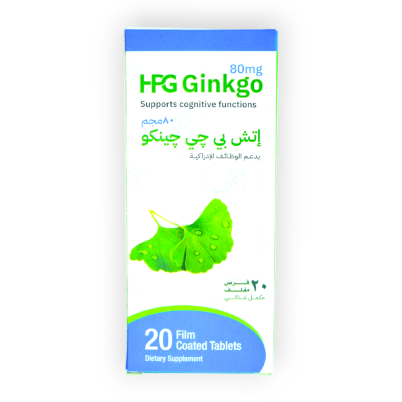HPG GINKGO 80 MG 20 TAB