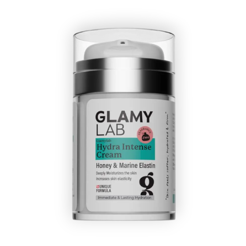 GLAMY LAB CREAM (HONEY&MARINE) HYDRA INTENSE PUMP100GM