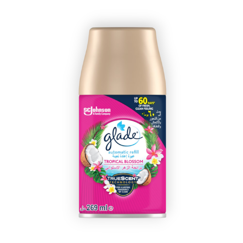 GLADE AUTOMATIC TROPICAL BLOSSOM 269ML غيار