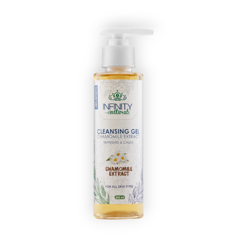 INFINTY NATURALS GENTLE CLEANSING GEL CHAMOMILE EXTRACT 200GM