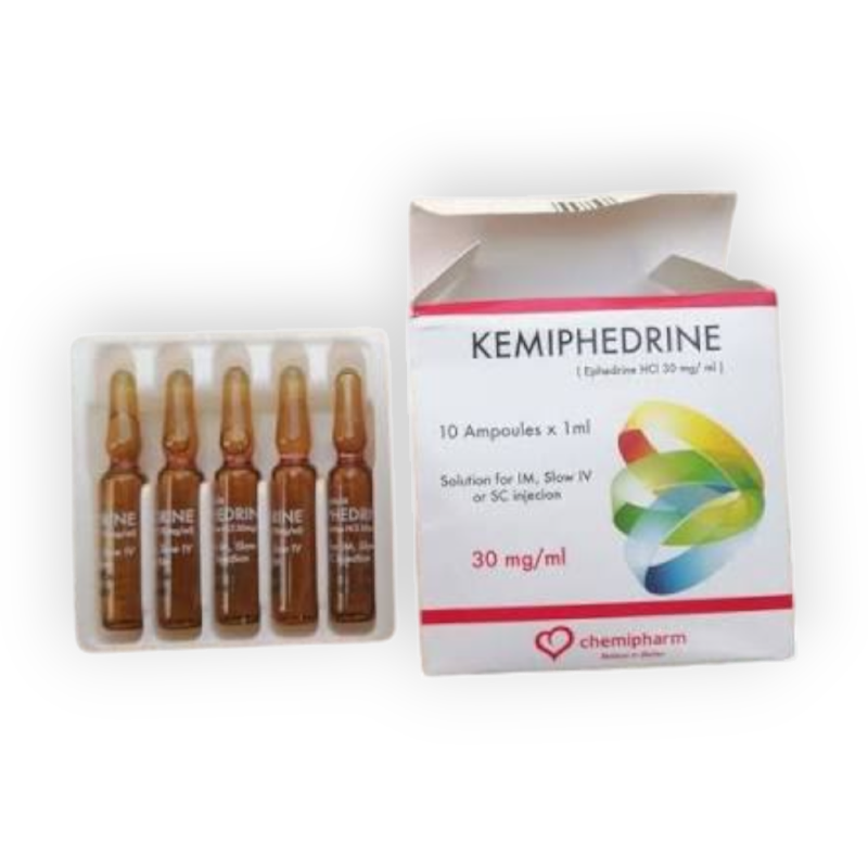 KEMIPHEDRINE 30 MG 10 AMP