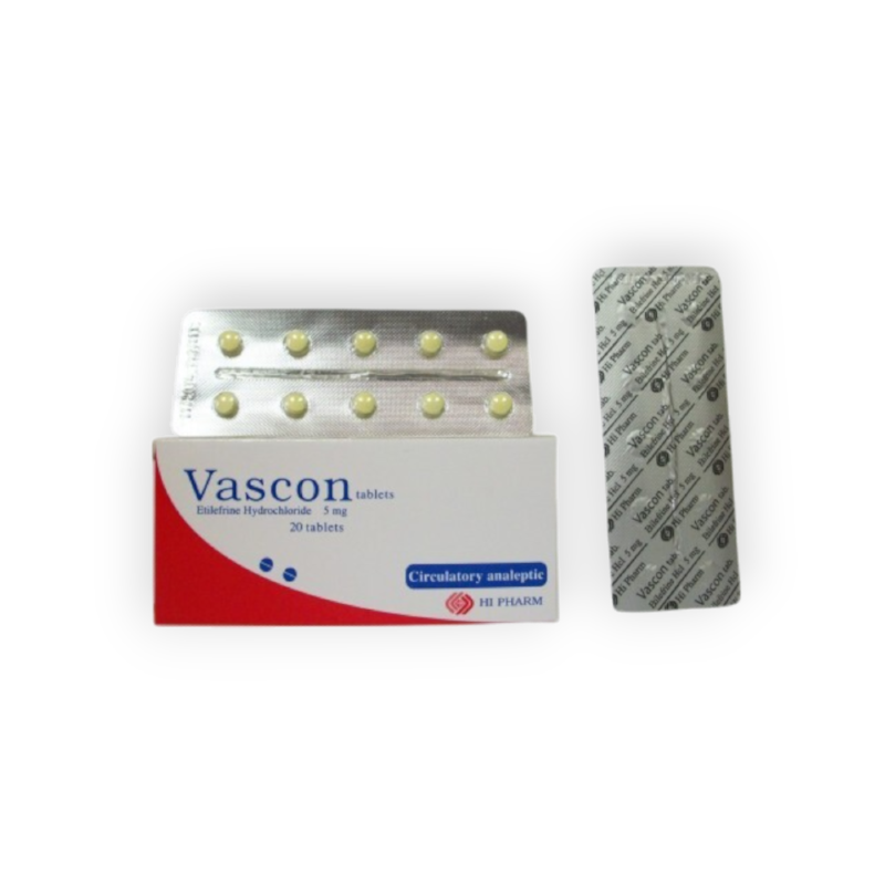 VASCON  5 MG  20 TAB