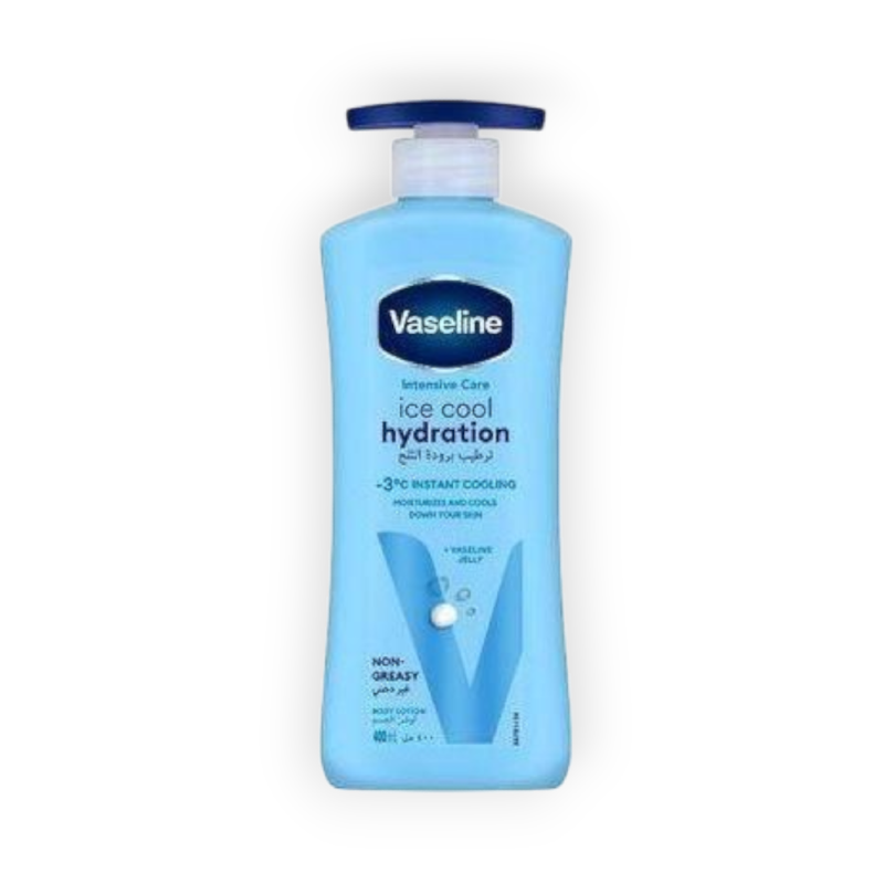 VASELINE BODY LOTION ICE COOL HYDRATION 400ML UN