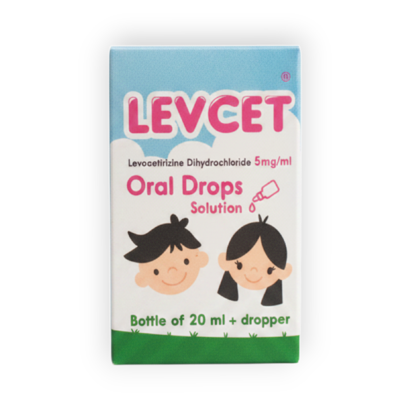 LEVCET 5 MG DROPS 20 ML سعر جديد