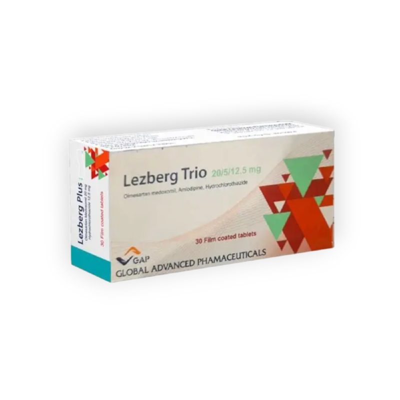 LEZBERG TRIO 20 5 12.5 MG 30 TAB