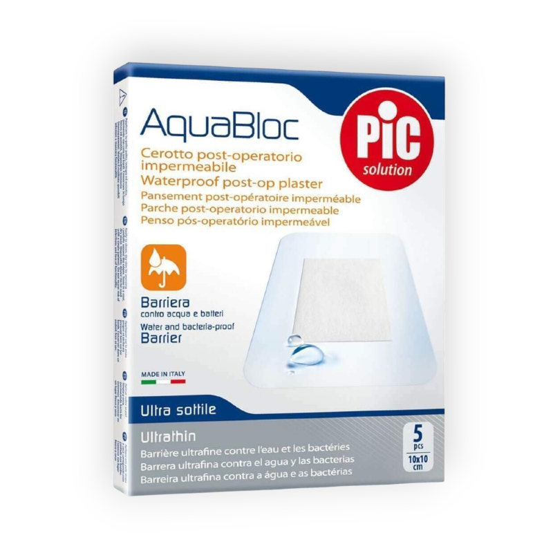 PIC AQUA BLOC PLAST ANTI-WATER&PACTERIA 10X10 5PCS