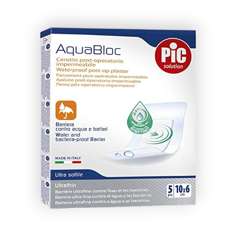 PIC AQUA BLOC PLAST ANTI-WATER&PACTERIA 10X6 50PC