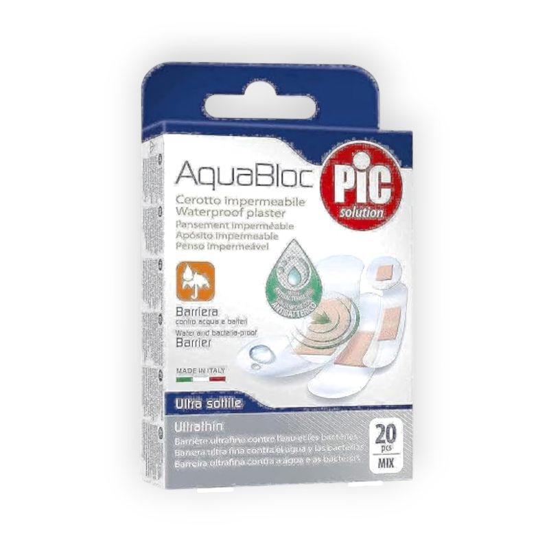 PIC AQUA BLOC PLASTER  ANTI BAC MIX 20 PCS