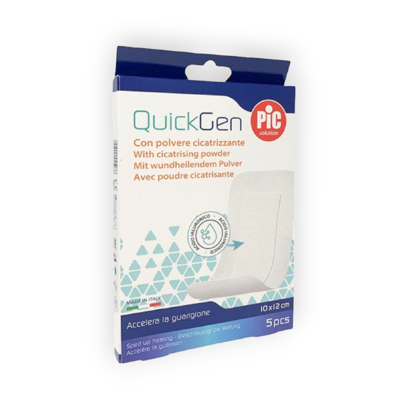 PIC QUICKGEN 10X12 CM 5 PSC ابيض