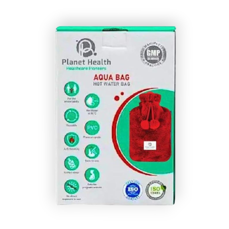PLANET HEALTH AQUA BAG WITH COVER 2 LITRE قربة بجراب