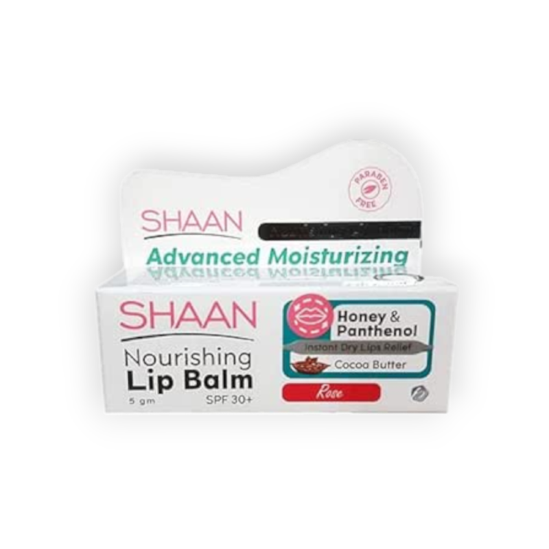 SHAAN LIP BALM ADVANCED MOISTURIZING (ROSE) 5GM