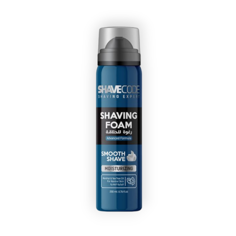 SHAVECODE SHAVING FOAM MOISTURIZING (MENTHOL) 200ML