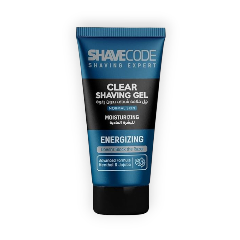 SHAVECODE CLEAR SHAVE GEL 150 ML للبشرة العادية