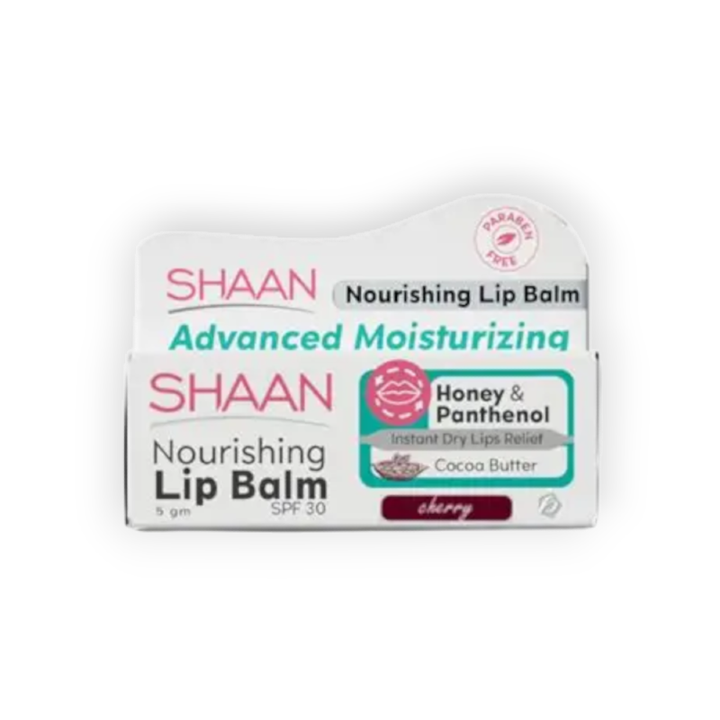 SHAAN LIP BALM ADVANCED MOISTURIZING (CHERRY) 5GM