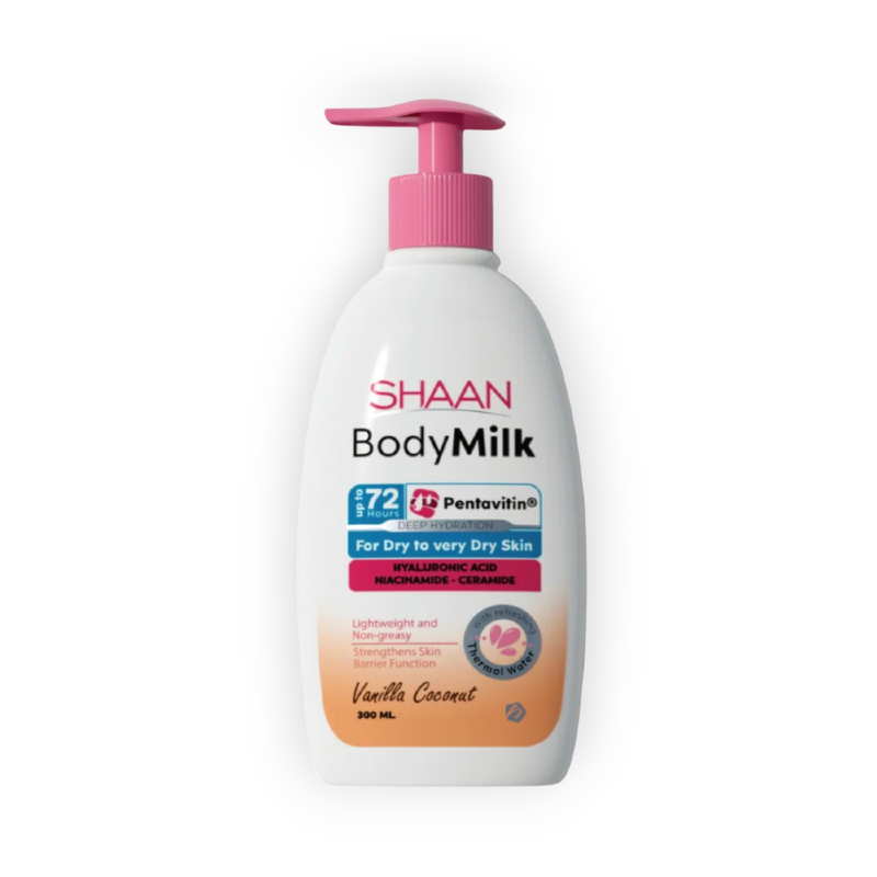 SHAAN BODY MILK (VANILLA COCONUT) 300ML