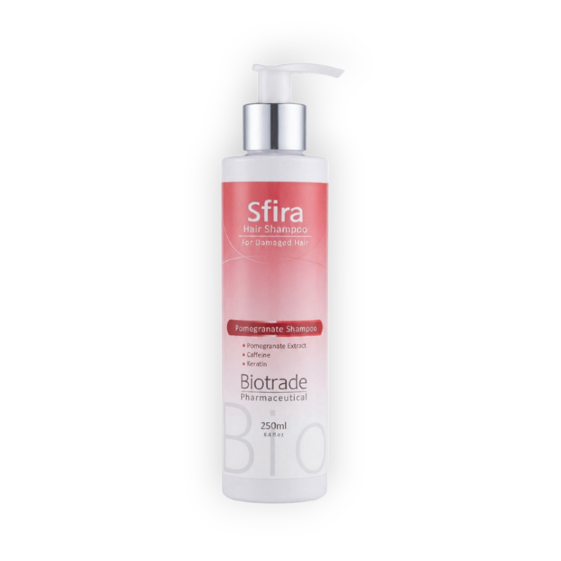 SFIRA HAIR SHAMPOO FOR DAMAGED HAIR (POMEGRANATE) 250ML