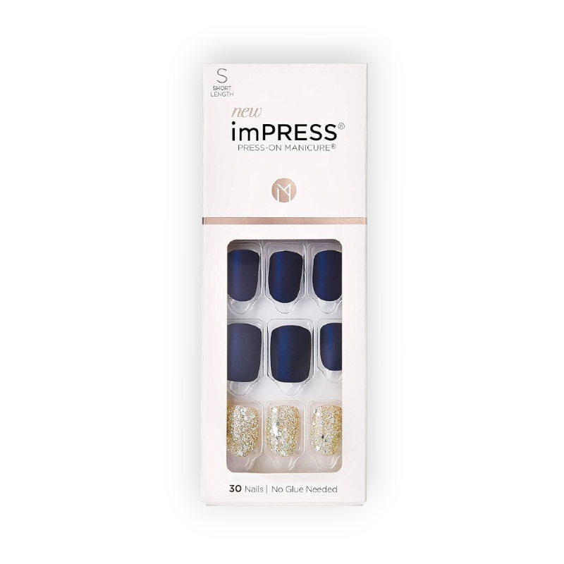 KISS IM PRESS SHORT WANNABE STAR (KIM005C) 30 NAILS
