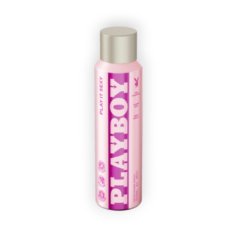 PLAY BOY DEOD SPRYA  F/WOMEN (PLAY IT SEXY) 150ML