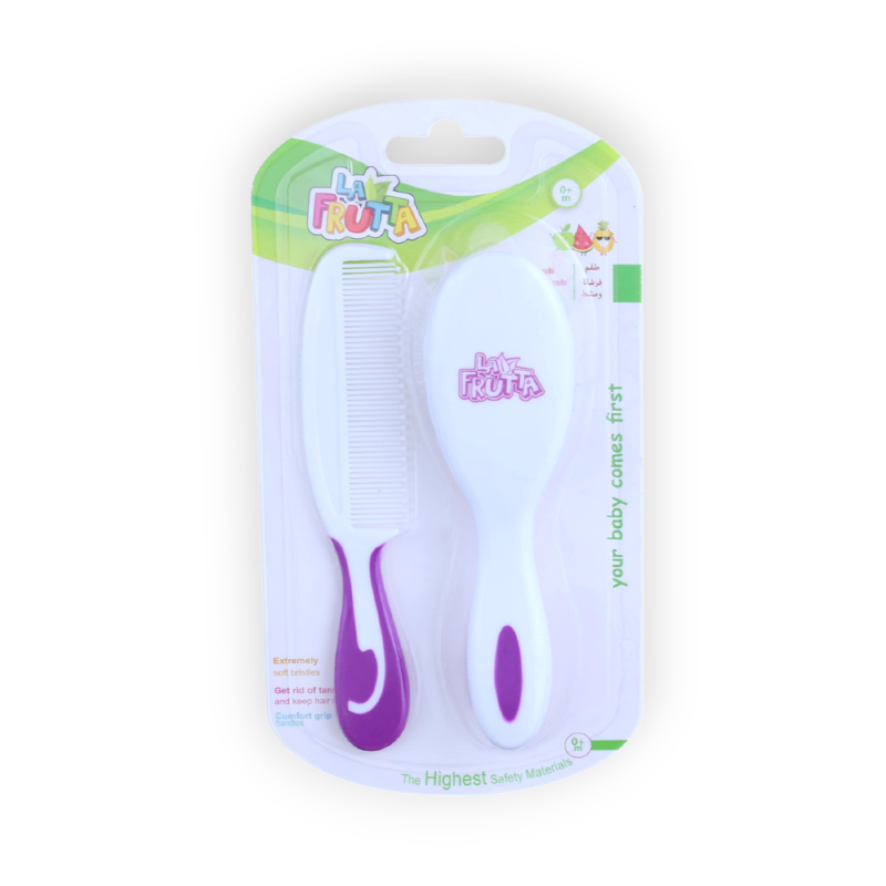 LA FRUTTA COMB&BRUSH SET +0M CODE 22614 فرشة ومشط