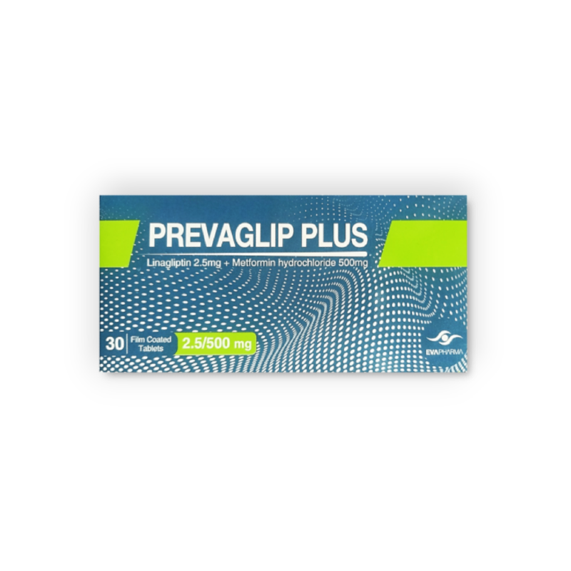 PREVAGLIP PLUS 500 2.5  30 TAB